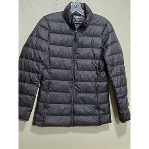 Quince Black Lightweight Packable Down Puffer Jacket XS casual everyday womens